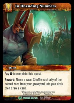 In Unending Numbers - War of the Ancients