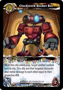 Clockwork Rocket Bot - Feast of Winter Veil 2012