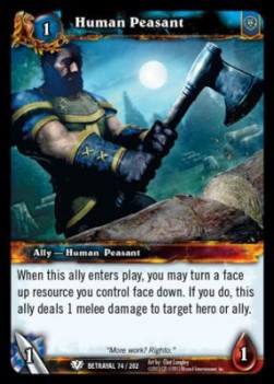 Human Peasant - Betrayal of the Guardian