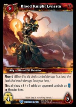 Blood Knight Lynesta - Betrayal of the Guardian