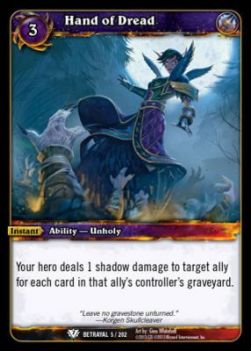 Hand of Dread - Betrayal of the Guardian