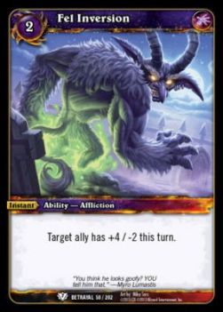 Fel Inversion - Betrayal of the Guardian