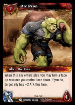Orc Peon - Betrayal of the Guardian