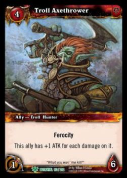 Troll Axethrower - Betrayal of the Guardian