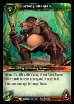 Furbolg Shaman - Betrayal of the Guardian