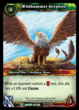 Wildhammer Gryphon - Betrayal of the Guardian