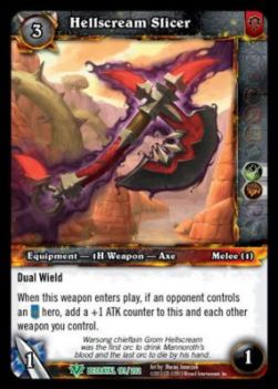 Hellscream Slicer - Betrayal of the Guardian