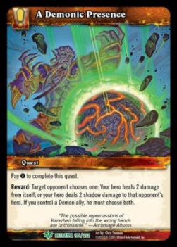 A Demonic Presence - Betrayal of the Guardian