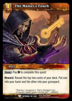 The Master's Touch - Betrayal of the Guardian