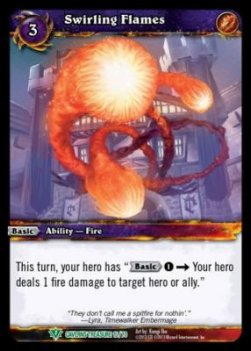 Swirling Flames - Caverns of Time