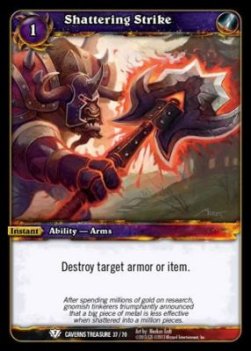 Shattering Strike - Caverns of Time