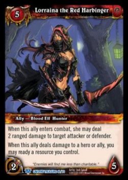 Lorraina the Red Harbinger - Caverns of Time