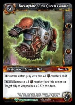 Breastplate of the Queen's Guard - Caverns of Time