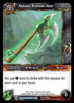 Amani Venom-Axe - Caverns of Time