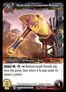 Dathrohan's Ceremonial Hammer - Caverns of Time