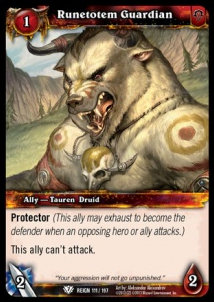 Runetotem Guardian - Timewalkers: Reign of Fire