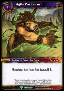 Agile Cat Form - Timewalkers: Reign of Fire