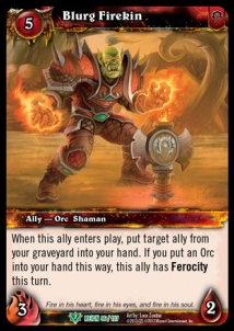 Blurg Firekin - Timewalkers: Reign of Fire