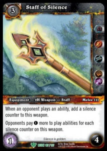 Staff of Silence - Timewalkers: Reign of Fire