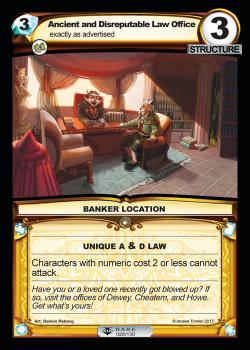 Ancient and Disreputable Law Office - Shade of the Devoured Emperor