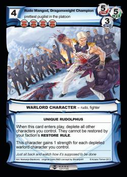 Rudo Mangod, Dragonweight Champion - Shade of the Devoured Emperor