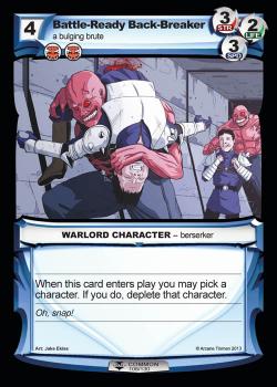 Battle-Ready Back-Breaker - Shade of the Devoured Emperor