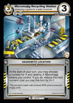 Micromajig Recycling Station - Shade of the Devoured Emperor