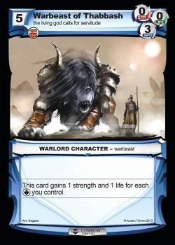 Warbeast of Thabbash - Shade of the Devoured Emperor