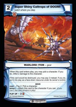 Super Shiny Caltrops of DOOM! - Shade of the Devoured Emperor