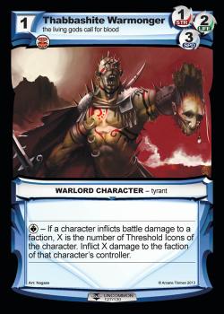 Thabbashite Warmonger - Shade of the Devoured Emperor