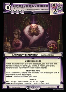 Eldridge Gosche, Godstealer - Holy Heist