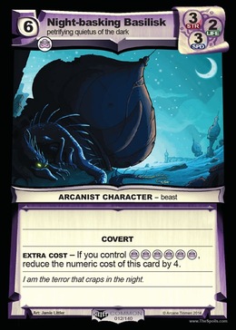 Night-basking Basilisk - Holy Heist