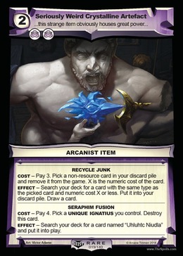 Seriously Weird Crystalline Artefact - Holy Heist