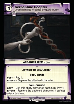 Serpentine Scepter - Holy Heist