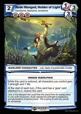 Rudo Mangod, Holder of Light - Holy Heist