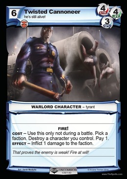 Twisted Cannoneer - Holy Heist