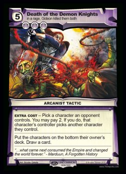 Death to the Demon Knights - Seed Saga: The Descent of Gideon