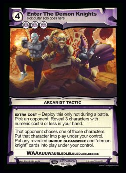 Enter The Demon Knights - Seed Saga: The Descent of Gideon