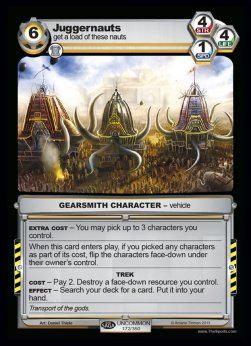 Juggernauts - Seed Saga: The Descent of Gideon