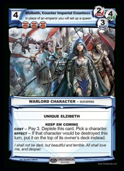 Elzibeth, Counter Imperial Countess - Seed Saga: The Descent of Gideon