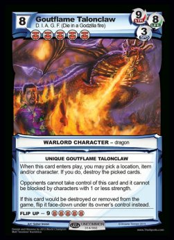 Goutflame Talonclaw - Seed Saga: The Descent of Gideon