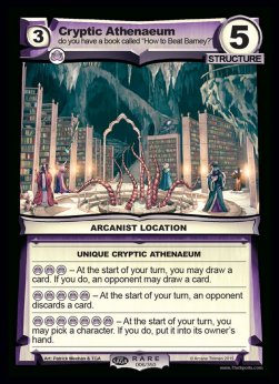 Cryptic Athenaeum - Seed Saga: The Descent of Gideon