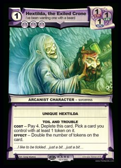 Hextilda, the Exiled Crone - Seed Saga: The Descent of Gideon
