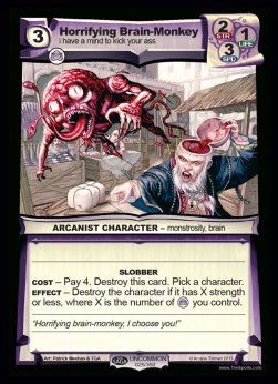 Horrifying Brain-Monkey - Seed Saga: The Descent of Gideon