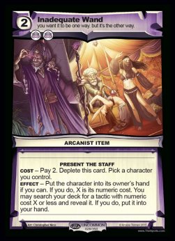 Inadequate Wand - Seed Saga: The Descent of Gideon