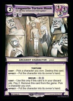 Lingamite Torture Monk - Seed Saga: The Descent of Gideon