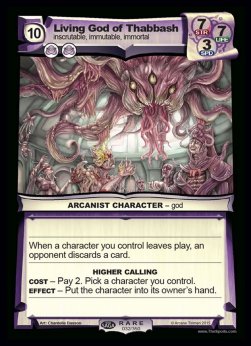 Living God of Thabbash - Seed Saga: The Descent of Gideon