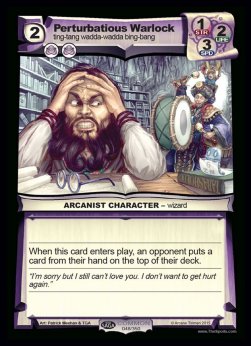 Perturbatious Warlock - Seed Saga: The Descent of Gideon