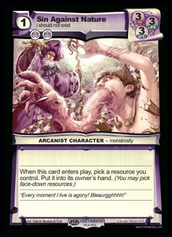 Sin Against Nature - Seed Saga: The Descent of Gideon