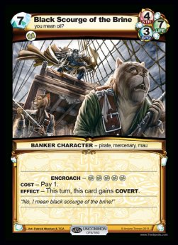 Black Scourge of the Brine - Seed Saga: The Descent of Gideon